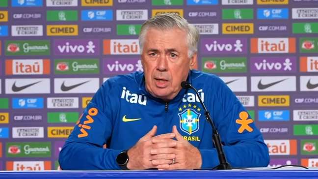 Ancelotti volta a falar em Neymar e destaca 'decisão técnica': 'Tem muita concorrência'