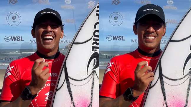 Samuel Pupo revela expectativa para enfrentar o irmão na etapa da WSL de SC: ‘Nem sempre acontece’
