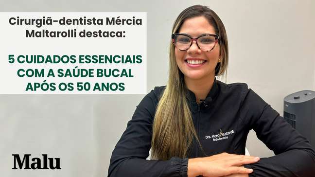 5 cuidados necessários para manter a saúde bucal depois dos 50 anos