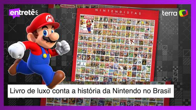 Novo livro de luxo conta a história da Nintendo no Brasil
