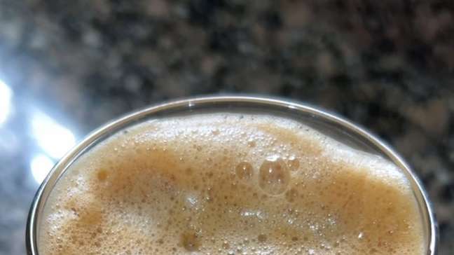 Café gelado cremoso