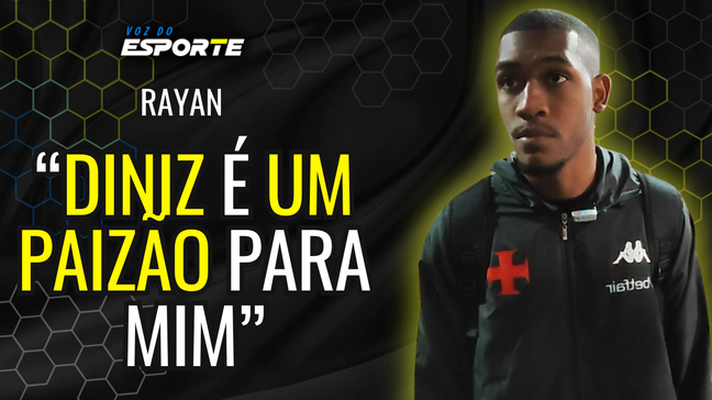 Atacante do Vasco se emociona ao falar de Diniz 