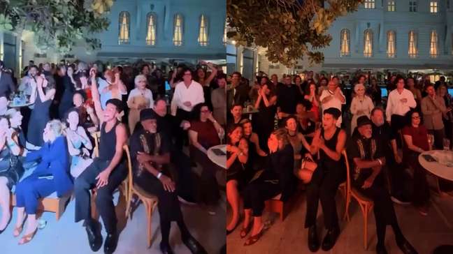 Elenco de “Vale Tudo” se reúne no Copacabana Palace para assistir à cena da morte de Odete Roitman