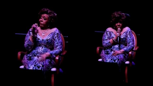 Alcione critica final de 'Vale Tudo' durante show: 'Achei xoxo'