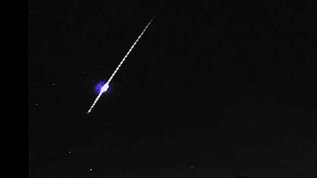 Meteoro fireball cruza o céu de Taquara, no Rio Grande do Sul: ‘Bola de fogo’