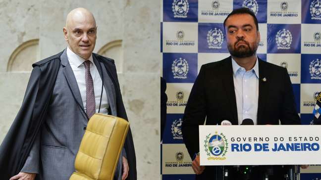 Moraes manda intimar Castro para preservar perícias e documentos de megaoperação contra o CV