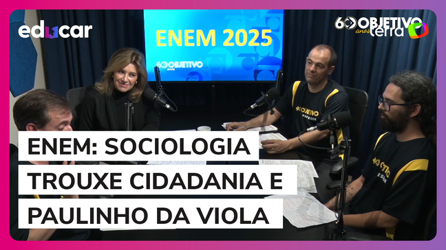 Enem 2025: Prova de Sociologia e Filosofia tratou sobre cidadania e citou Paulinho da Viola