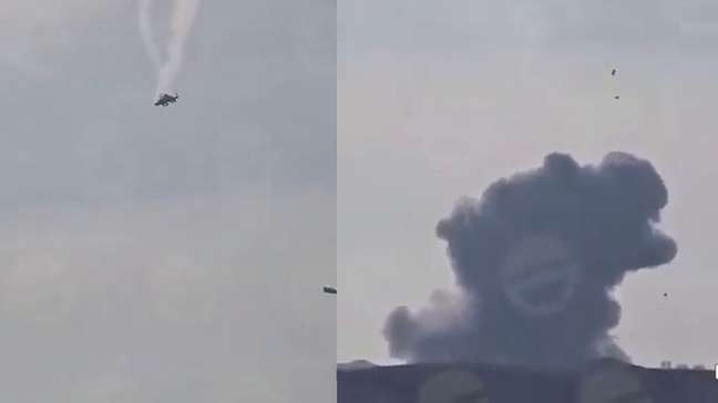  Avião militar turco cai na Geórgia com 20 pessoas a bordo