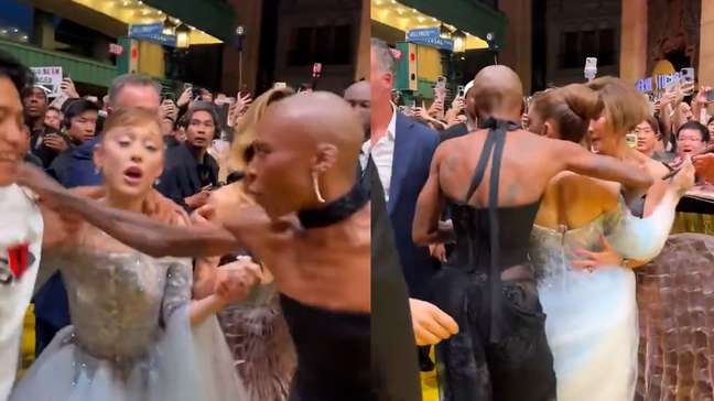 Ariana Grande é atacada por fã na estreia de Wicked em Singapura