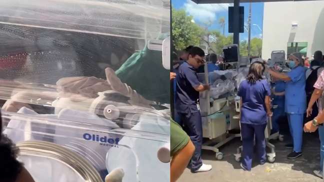 Incêndio atinge hospital em Fortaleza e força retirada de bebês às pressas