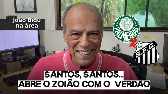 Santos, Santos…abre o zoião com o  Verdão