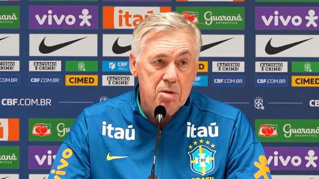 Ancelotti diz que Neymar está na lista de observados e dá ‘prazo’ ao craque: ‘Seis meses para jogar’