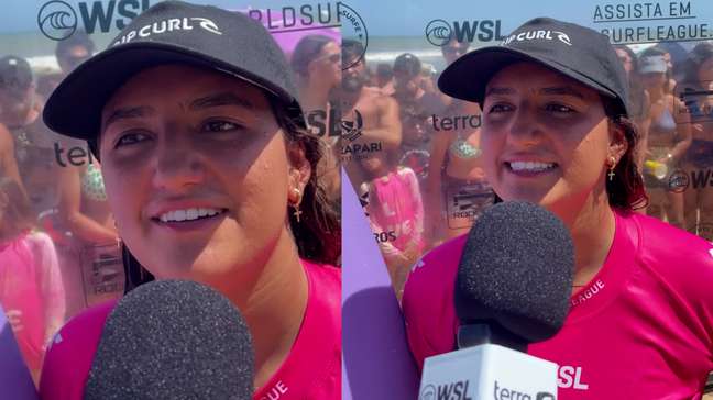 Concentrada, Sophia Medina troca 'rock' por 'louvor' e avança para as semifinais na WSL