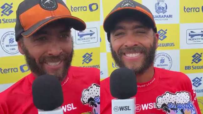Campeão do QS da WSL em Guarapari, Jadson André celebra: ‘Se me inscrevo, é para ganhar’
