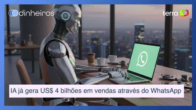 Como a IA já está gerando US$ 4 bilhões em vendas através do WhatsApp