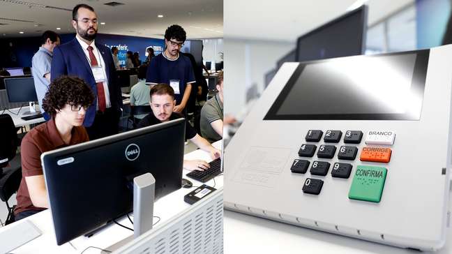 Jovem de 18 anos testa segurança da urna eletrônica no TSE: 'É muito difícil'