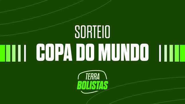 Copa do Mundo: sorteio ao vivo no Terrabolistas