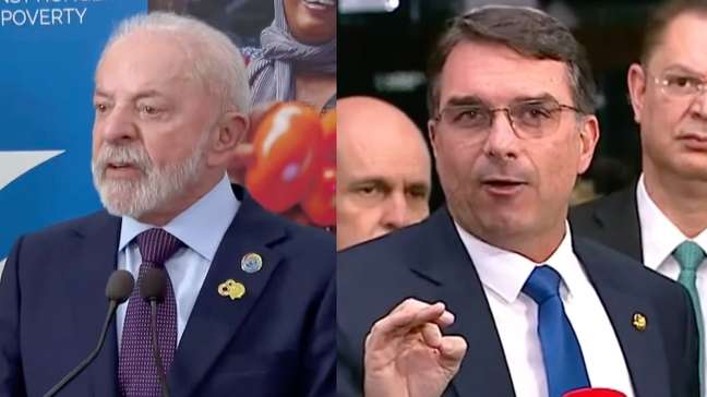 Lula venceria Flávio Bolsonaro por 15 pontos em eventual 2º turno, mostra Datafolha