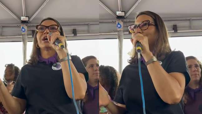 ‘A gente precisa de penas mais duras para o feminicídio’, diz Janja em ato de mulheres em Brasília