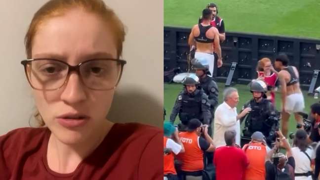 Jornalista se pronuncia após abordagem ofensiva de Bernabei, do Inter: ‘Me senti importunada’