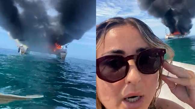 Brasileiros sobrevivem a incêndio e naufrágio de catamarã no Panamá