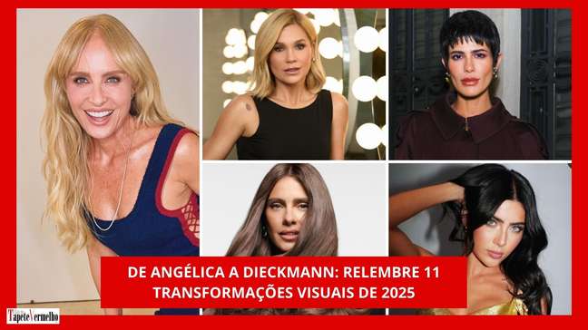 Retrospectiva 2025: relembre 11 mudanças de visual das famosas