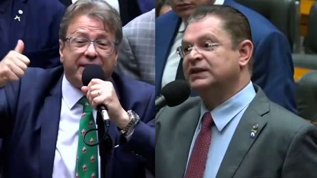 Sóstenes e Bibo Nunes do PL divergem em votação da cassação de Glauber Braga e brigam no plenário