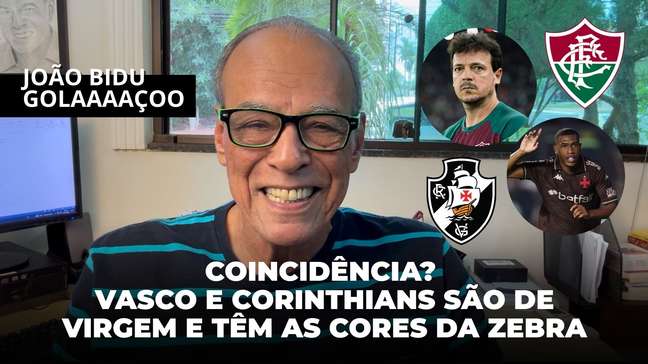 Coincidência? Vasco e Corinthians são de Virgem e têm as cores da zebra