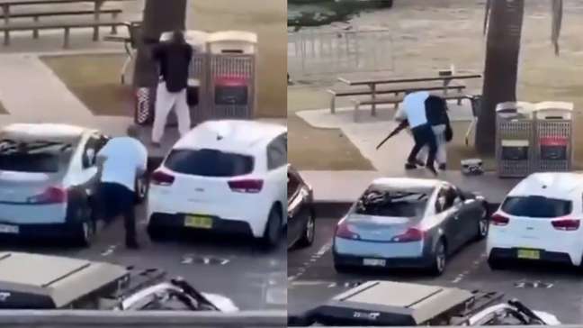 Vídeo mostra homem desarmando atirador de ataque em praia da Austrália