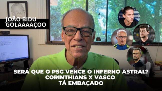 Será que o PSG vence o inferno astral? Corinthians x Vasco — Tá embaçado