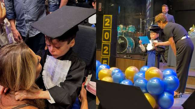 Gui, torcedor símbolo do Vasco, celebra formatura no Ensino Fundamental: 'Eu só tenho a agradecer'
