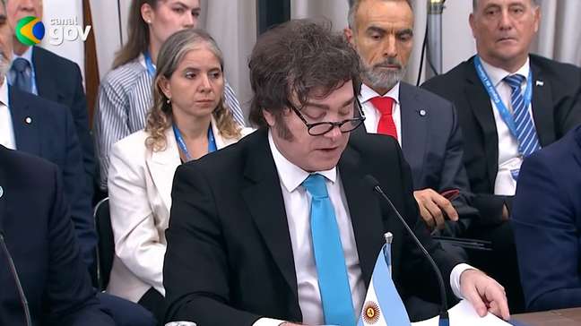 No Brasil, Milei discorda de Lula e defende ação de Trump contra Venezuela: 'Argentina saúda a pressão dos EUA'