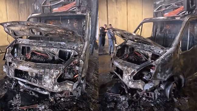 Caminhão pega fogo dentro do túnel do Vale do Anhangabaú, em São Paulo