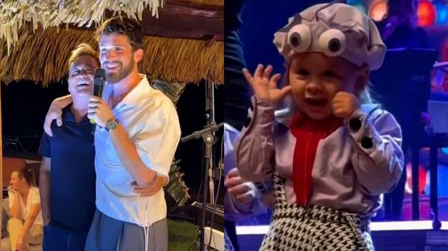 João Guilherme e Leonardo elegem Maria Flor como a ‘mais famosa' da família