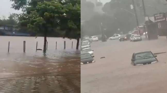 Temporal forte causa estragos e alagamentos no RS