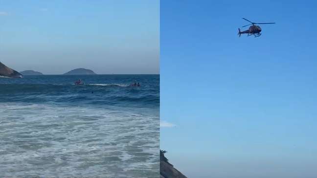 Afogamento no Leme deixa uma pessoa desaparecida no Rio; mais de 600 pessoas foram resgatadas no réveillon