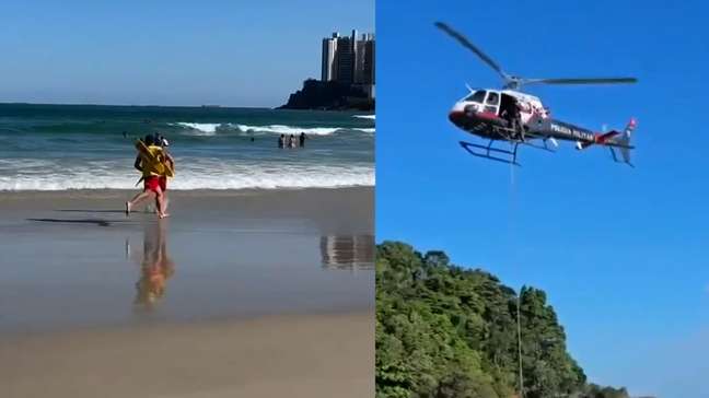 Quatro pessoas morrem afogadas em praias do litoral paulista no 1º dia do ano