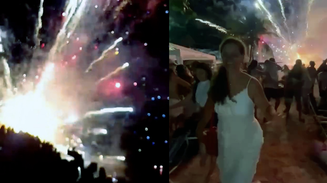 Queima de fogos provoca tensão entre turistas e deixa três feridos em Angra dos Reis