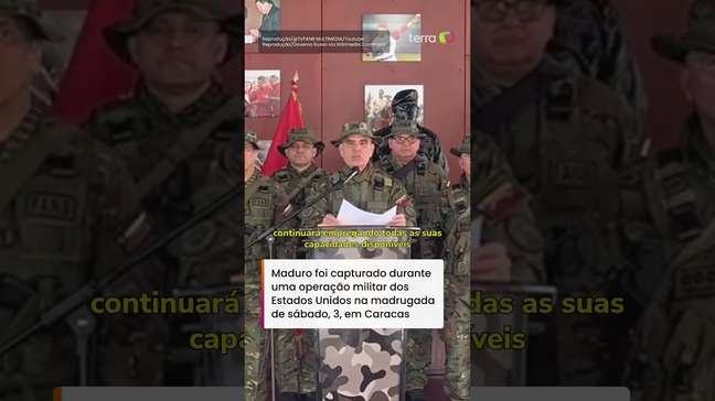 Forças Armadas reconhecem Delcy Rodríguez como presidente interina após prisão de Maduro #shorts