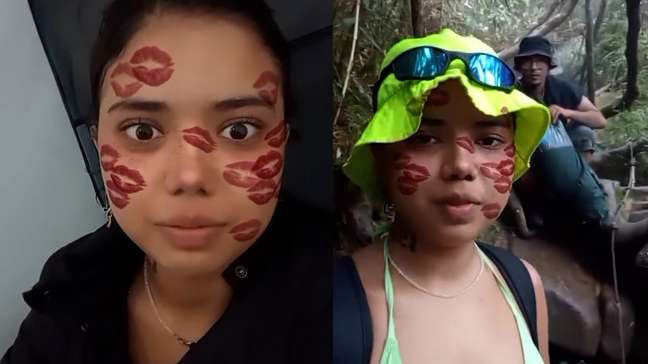 Mulher que abandonou jovem no Pico Paraná divulga vídeos com o amigo na trilha: ‘Pessoa estressante’
