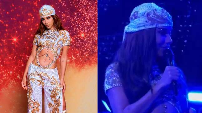 Anitta rebate pedido de fãs para tirar a calça durante show: 'Cheia de celulite'
