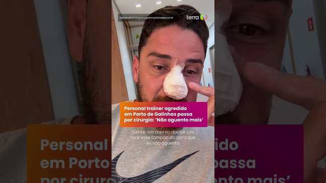 Personal trainer agredido em Porto de Galinhas passa por cirurgia: 'Não aguento mais' #shorts