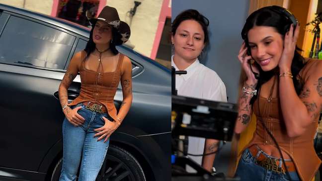 Ana Castela revela ter sentido 'frio na barriga' ao gravar primeiras cenas de novela