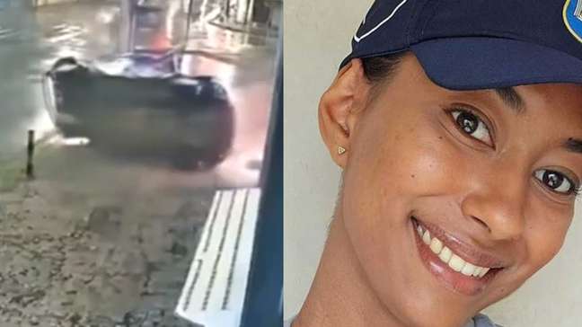 PM recém-formada morre em colisão entre viatura e carro durante ocorrência no Recife (PE)
