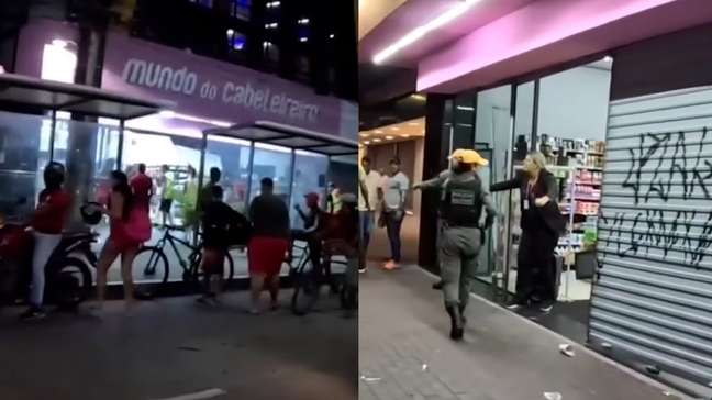 Homem armado com faca causa confusão em comércio de Recife (PE)