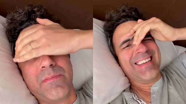 Tadeu Schmidt reclama de ter sido acordado por barulho de obra após estreia do BBB 26: ‘Dormi pouco’