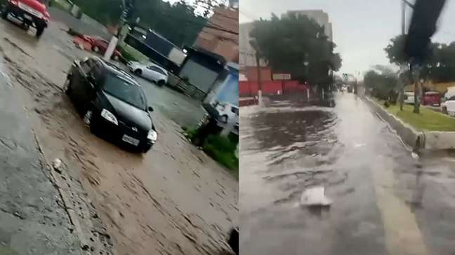 Chuva deixa São Paulo em estado de alerta e ruas alagadas