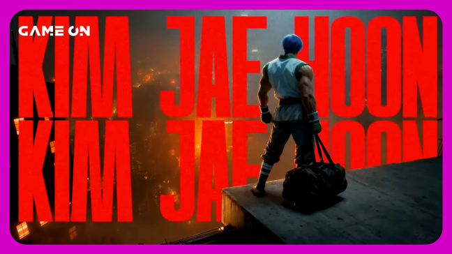 Kim Jae Hoon chega chutando a porta em Fatal Fury: City of the Wolves