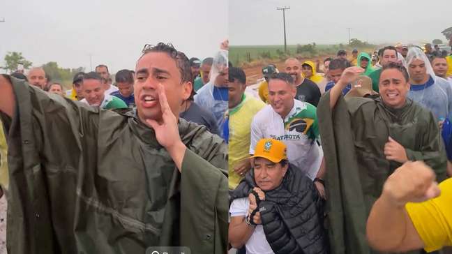 Nikolas Ferreira reúne apoiadores em caminhada a Brasília ‘pela anistia, Bolsonaro e o Brasil’