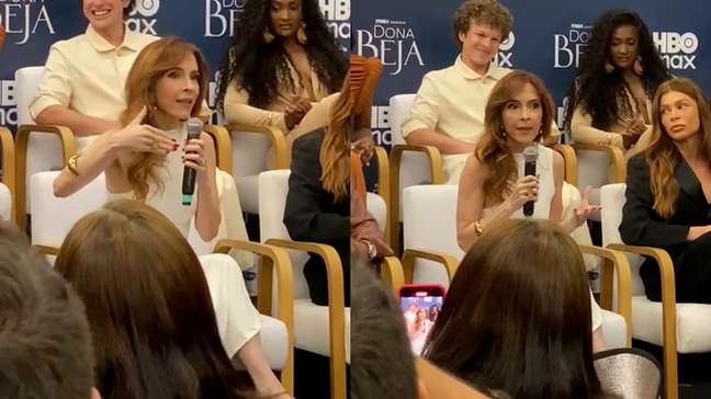 Deborah Evelyn relembra receio nos bastidores de Dona Beja: ‘Nervosismo na gravação’